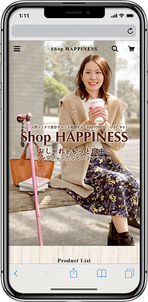 HAPPINESS shop 杖デコ